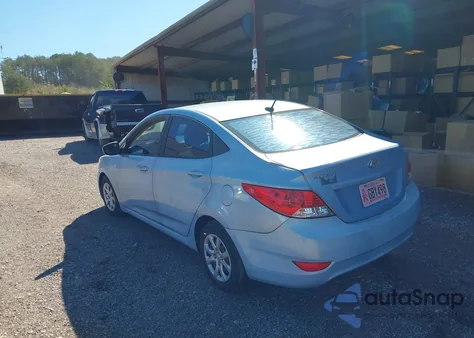 2013 Hyundai Accent Gls из США, поврежденный, VIN KMHCT4AEXDU449105